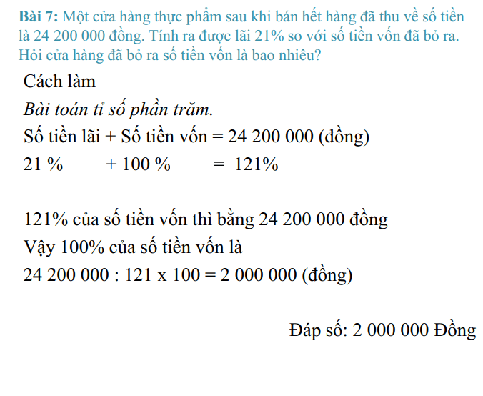 dap an de thi vao lop 6 luong the vinh 2006 2007