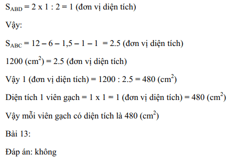 Giải đề thi vào lớp 6 trường Lương Thế Vinh 2012 2013