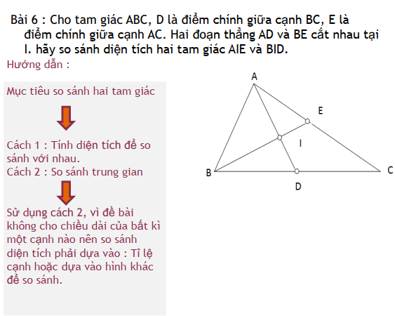 Các bài toán hình tam giác lớp 5 tiết 1