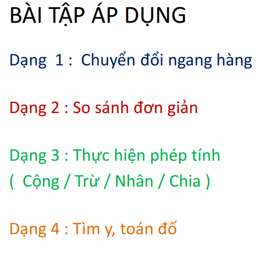 Đơn vị đo độ dài toán lớp 5