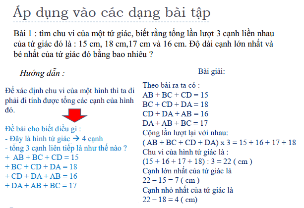 Các bài toán hình thang toán lớp 5 tiết 1