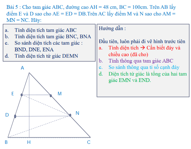 Các bài toán hình thang toán lớp 5 tiết 1