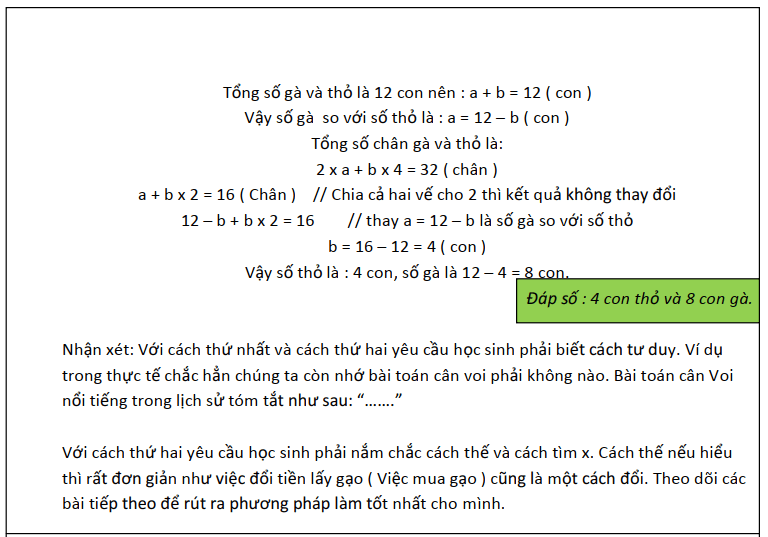 phương pháp giả thiết tạm lớp 5 nâng cao tiết 1