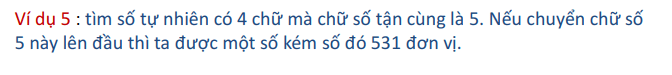 Dạng toán về số và chữ số lớp 5 nâng cao tiết 1