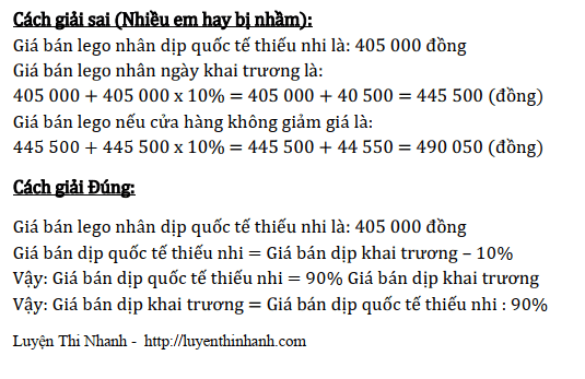 Đáp án đề thi toán vào lớp 6 Lương Thế Vinh 2019 – 2020