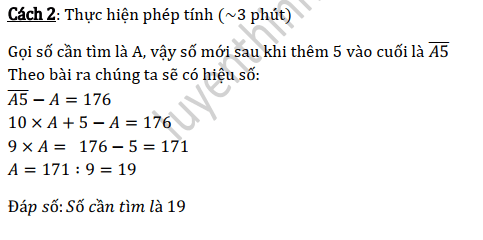 Đề minh họa thi vào lớp 6 Lương Thế Vinh 2019 - 2020