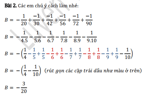 Giải toán lớp 6 nâng cao 03