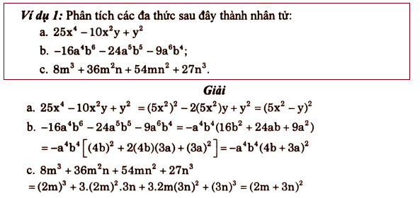 phân tích đa thức thành nhân tử lớp 8 nâng cao 05