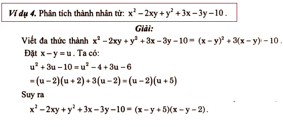 phân tích đa thức thành nhân tử lớp 8 nâng cao 20