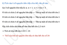 các dạng toán chứng minh chia hết lớp 8